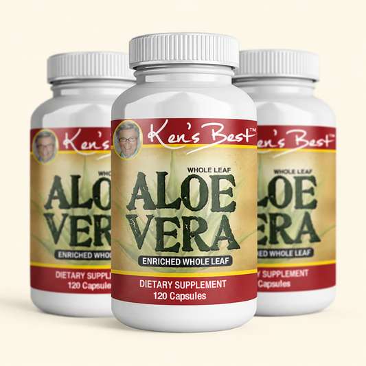 Ken's Best Aloe Vera 3-month supply - SAVE 25%